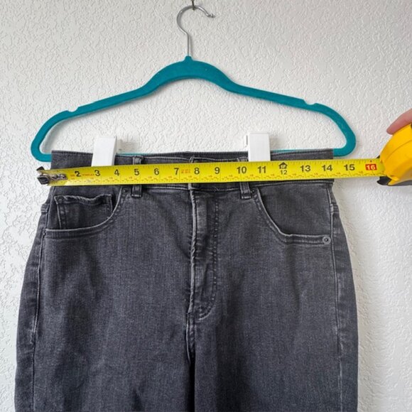 Express Womens‎ Black Ankle Legging Super High Rise Jeans Size 8R EUC - Picture 3 of 11